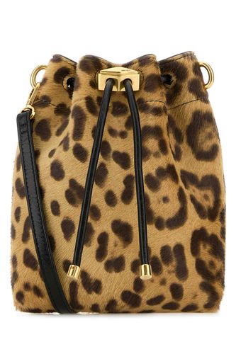 Printed Calf Hair Bon Bon Bucket Bag - Jimmy Choo - Modalova