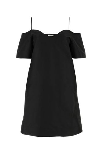 Ganni Black Polyester Mini Dress - Ganni - Modalova