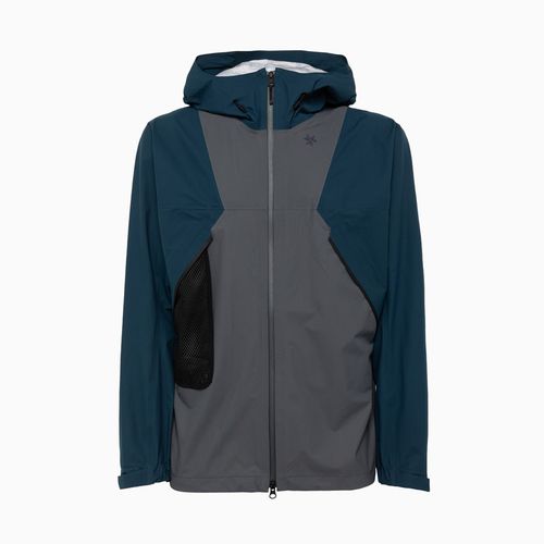 Pertex Shieldair Mountaineering Jacket Gray/navy Blue - Goldwin - Modalova