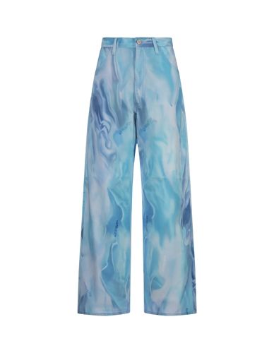 Elio Air 5 Pockets Jeans In Tropical Breeze - Khrisjoy - Modalova