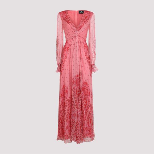 Etro Silk Long Dress - Etro - Modalova