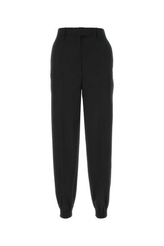 Prada Black Wool Joggers - Prada - Modalova