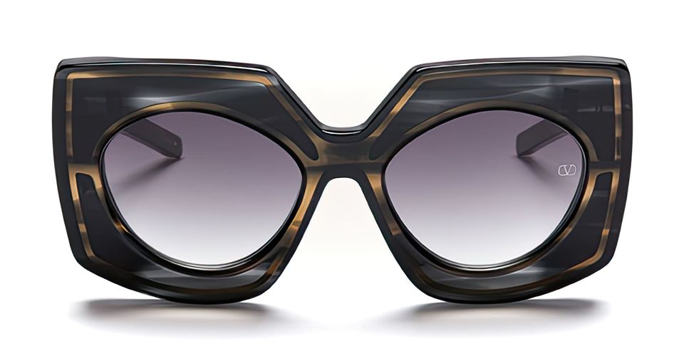 V-soul - / Gold Sunglasses - Valentino Eyewear - Modalova