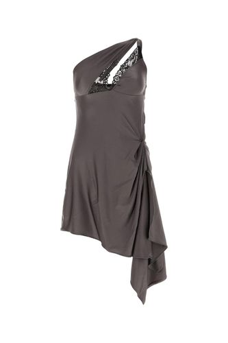 Dark Grey Stretch Nylon Mini Dress Dress - Coperni - Modalova