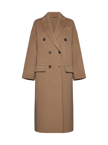 Double-breast Over Coat - Brunello Cucinelli - Modalova