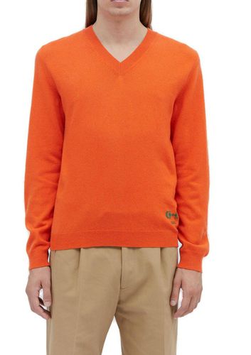 Gucci Knit V-neck Sweater - Gucci - Modalova