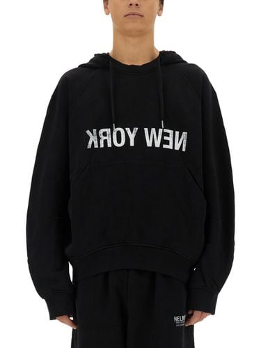 Helmut Lang Sweatshirt With Logo - Helmut Lang - Modalova