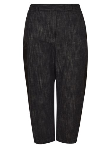 Straight Leg Cropped Trousers - Alberto Biani - Modalova