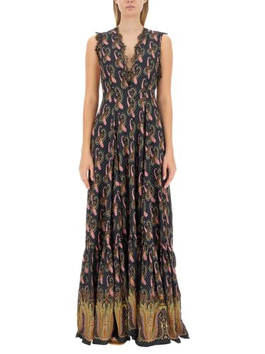 Etro Sablè Long Dress - Etro - Modalova