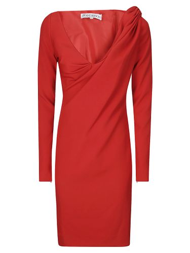 J. W. Anderson Shoulder Drape V-neck Dress - J.W. Anderson - Modalova