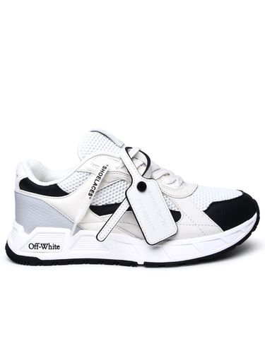 Off- Leather Blend Sneakers - Off-White - Modalova