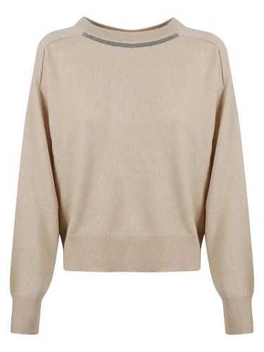 Round Neck Jumper - Brunello Cucinelli - Modalova