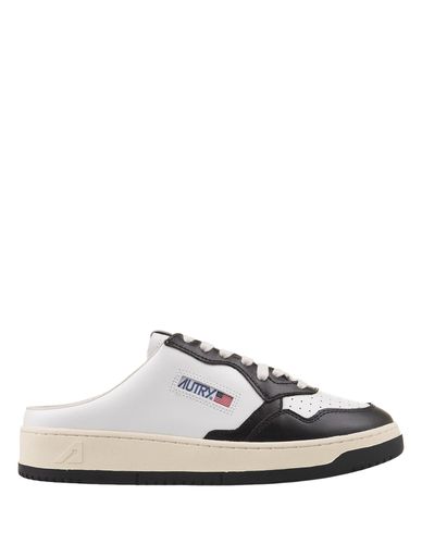 White And Medalist Mule Sneakers - Autry - Modalova