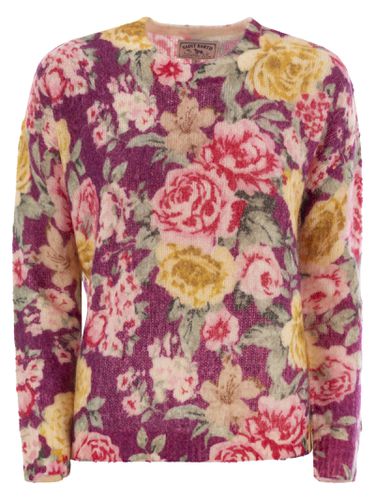 Louise - Cashmere Blend Jumper With Flower Print - MC2 Saint Barth - Modalova