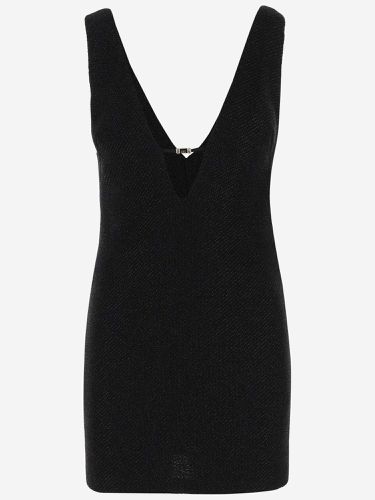 Viscose Blend Mini Dress - Elisabetta Franchi - Modalova