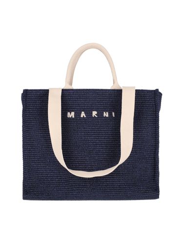 Marni Large Logo Tote Bag - Marni - Modalova