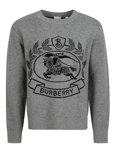 Burberry Round Neck Sweater - Burberry - Modalova