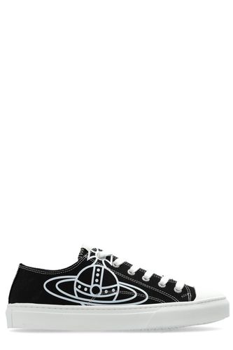 Orb Printed Lace-up Sneakers - Vivienne Westwood - Modalova