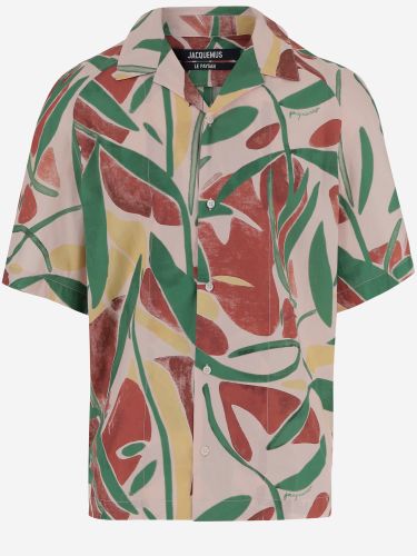 Fonccio Cotton Shirt With Vegetable Print - Jacquemus - Modalova