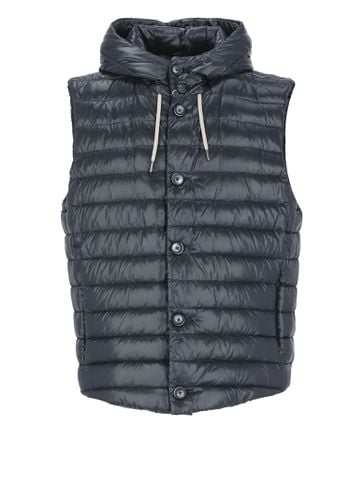 Herno Padded And Quilted Vest - Herno - Modalova