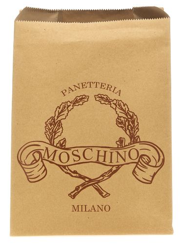 Bakery Paper Bag Clutch Bag - Moschino - Modalova