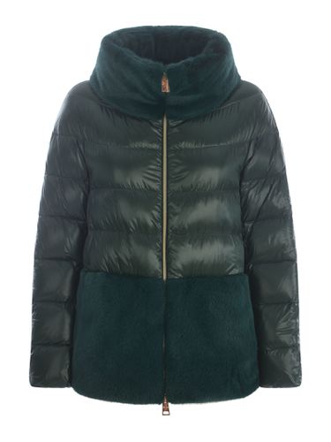 Down Jacket Herno In Satin Nylon - Herno - Modalova