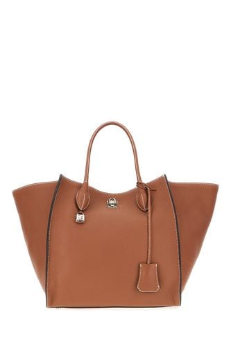 Brick Leather Handbag - Ermanno Scervino - Modalova