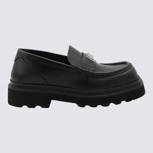 Leather Loafers - Dolce & Gabbana - Modalova