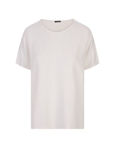 Kiton White Silk T-shirt - Kiton - Modalova