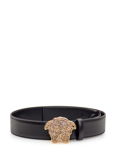 Versace Belt Medusa In Leather - Versace - Modalova