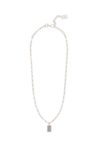 Logo Plaque Necklace - Dolce & Gabbana - Modalova