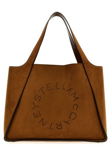 Suede Logo Shopping Bag - Stella McCartney - Modalova