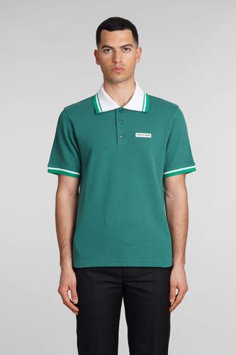 Casablanca Polo In Green Cotton - Casablanca - Modalova