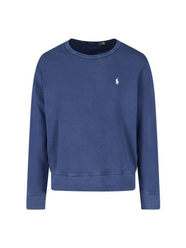 Crew Neck Logo Sweatshirt - Polo Ralph Lauren - Modalova