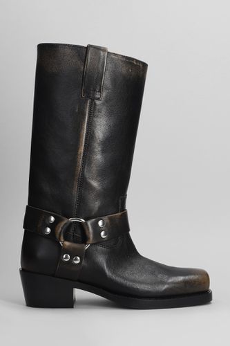 Roxy Boot Texan Ankle Boots In Leather - Paris Texas - Modalova