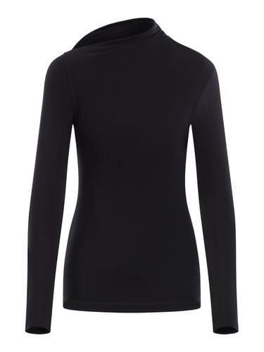 Asymmetric Top In Stretch Jersey - Totême - Modalova