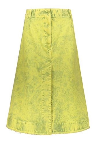 Cedric Charlier Cotton Midi Skirt - Cedric Charlier - Modalova