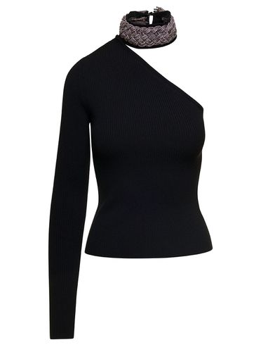 Merino Wool Knit One Sleeve - Giuseppe di Morabito - Modalova