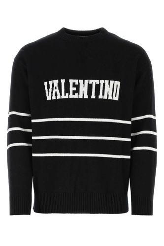 Black Wool Sweater - Valentino Garavani - Modalova