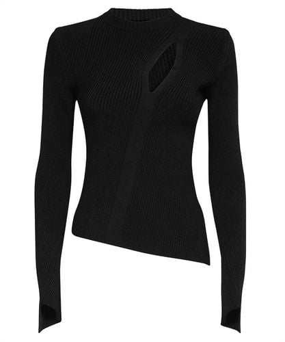 Versace Asymmetric Knitted Jumper - Versace - Modalova