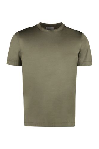 Canali Cotton Crew-neck T-shirt - Canali - Modalova