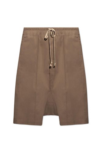 Ricks Pods Leather Shorts - Rick Owens - Modalova