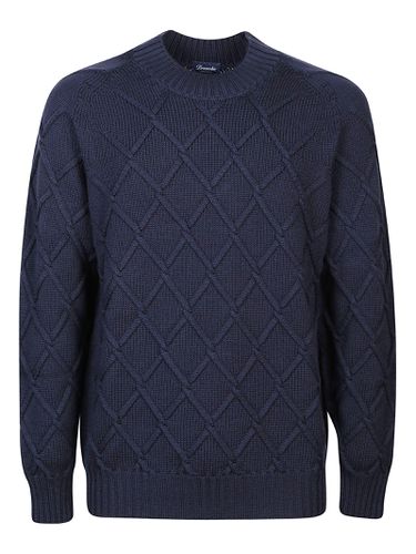 Long Sleeve Round Neck Sweater - Drumohr - Modalova