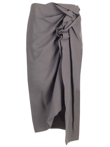 Wool Canvas Midi Skirt - Dries Van Noten - Modalova