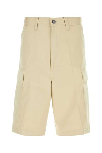 Sand Cotton Bermuda Shorts - Ami Alexandre Mattiussi - Modalova