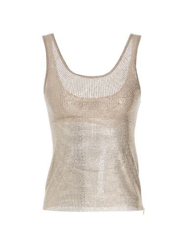 Sequin Mesh Top - Giuseppe di Morabito - Modalova