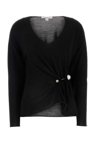 Black Wool Sweater - Philosophy di Lorenzo Serafini - Modalova