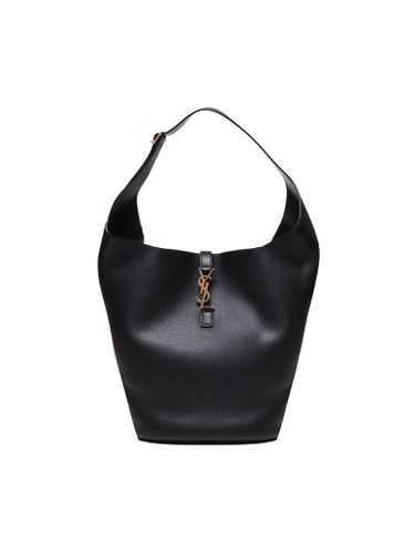 Leather Hobo Le 5 A 7 Satchel - Saint Laurent - Modalova