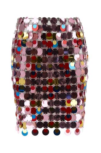 Multicolor Maxi Sequins Skirt - Paco Rabanne - Modalova