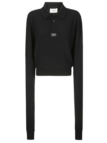 Coperni Knotted Sleeved Polo Top - Coperni - Modalova